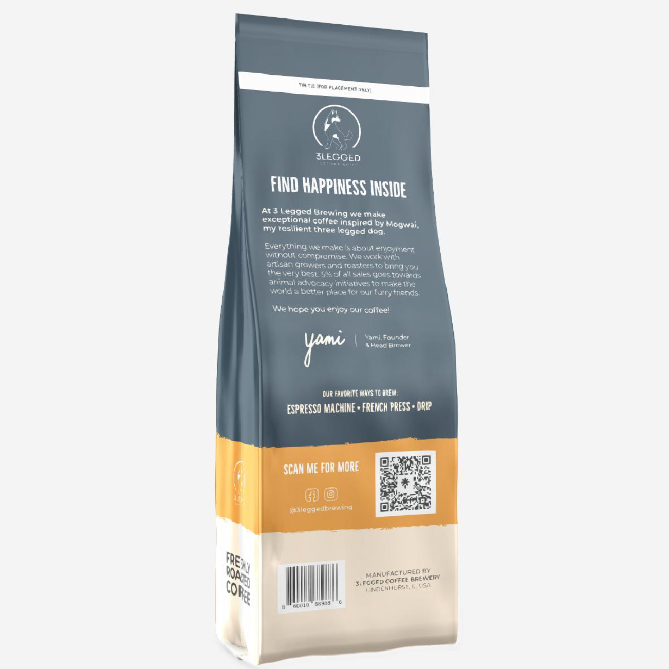 Tiger Power Espresso Whole Beans 12oz Bag