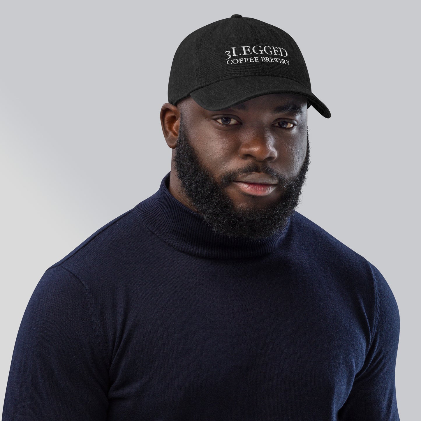 Embroidered Denim Hat