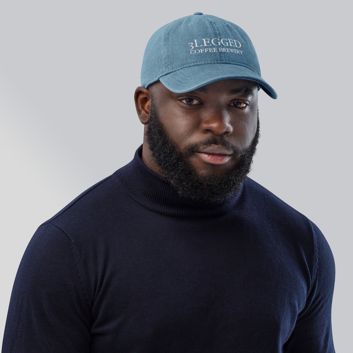 Embroidered Denim Hat
