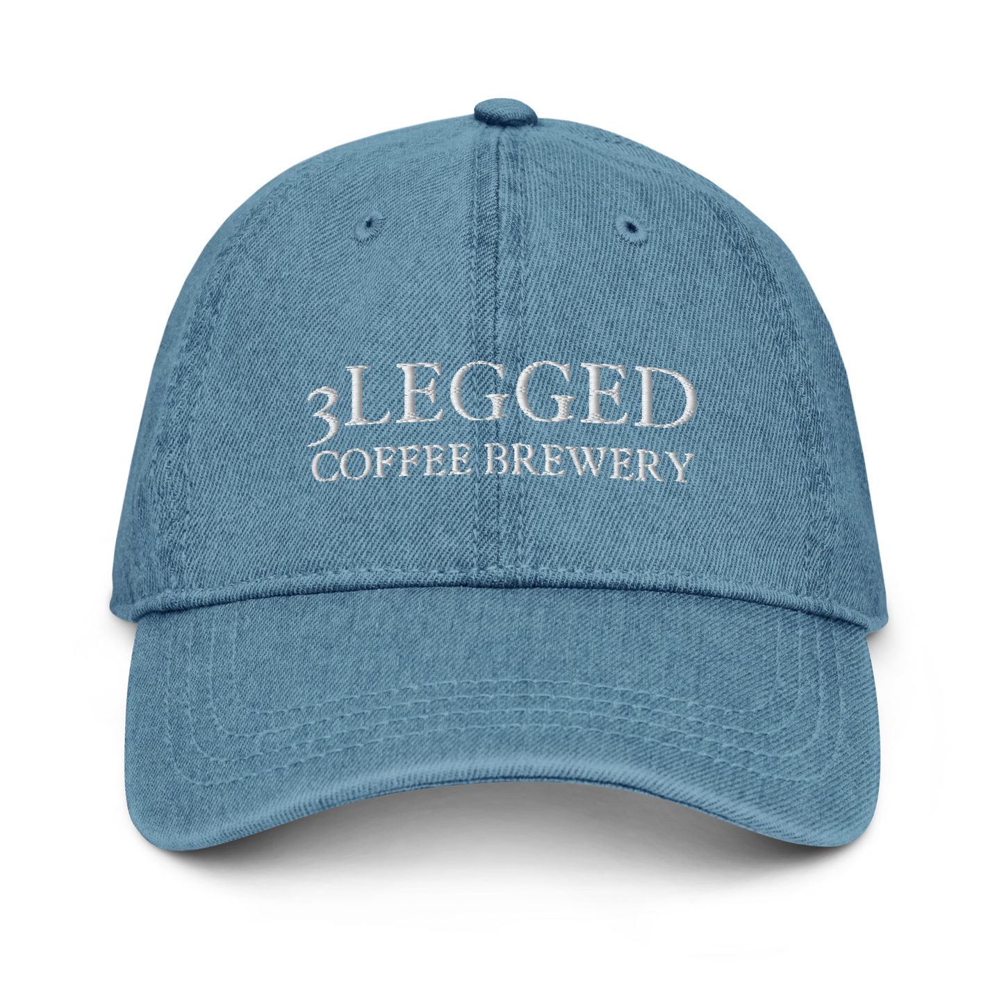 Embroidered Denim Hat