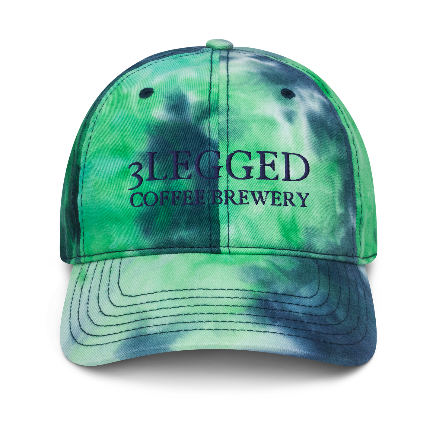 Embroidered Tie Dye Hat