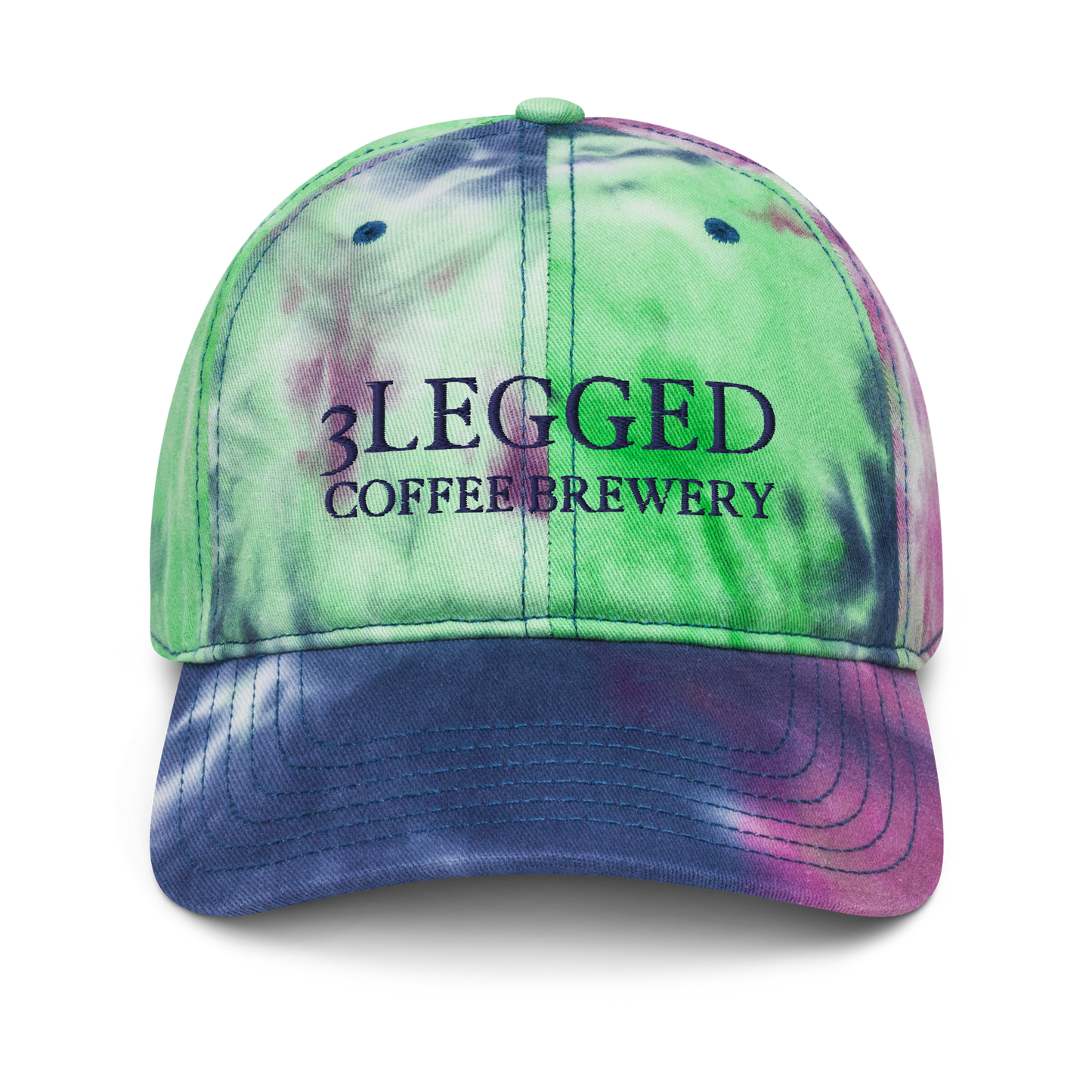Embroidered Tie Dye Hat