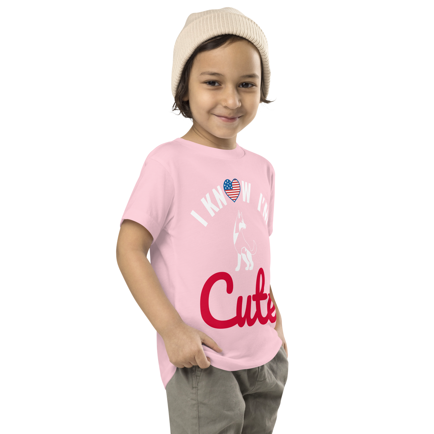 I know I am Cute Toddler Super Soft Tee
