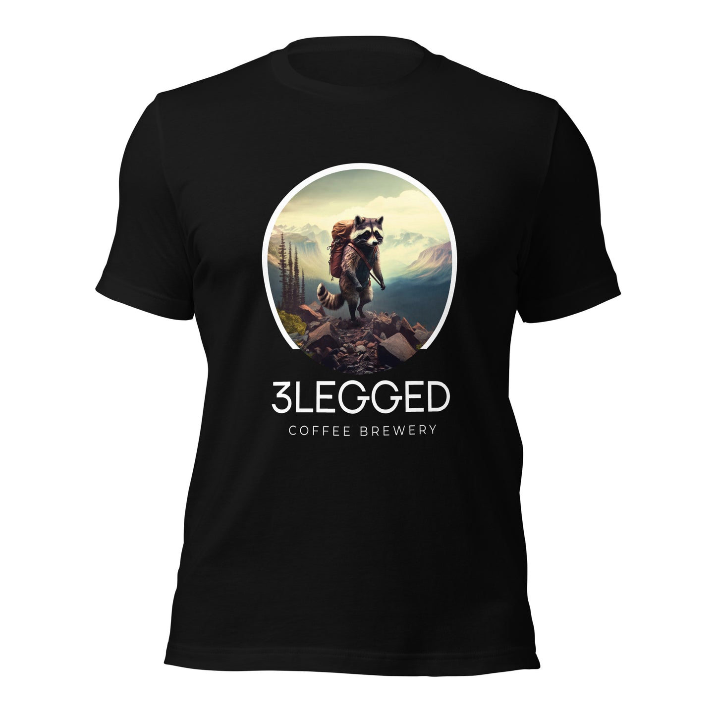 Hiking Racoon Super Soft T-shirt