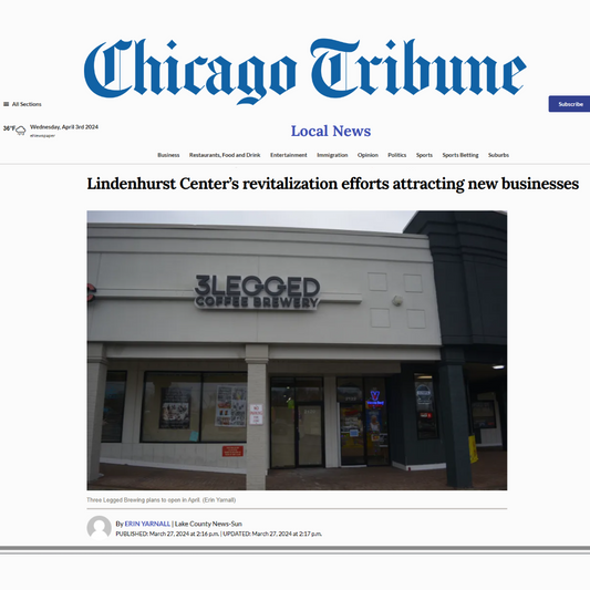 3Legged is featured in Chicago Tribune