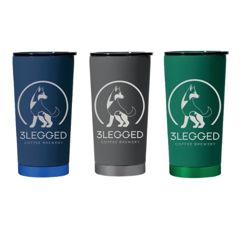 3Legged Engraved 20 oz. Soft Touch Stainless Steel Tumbler