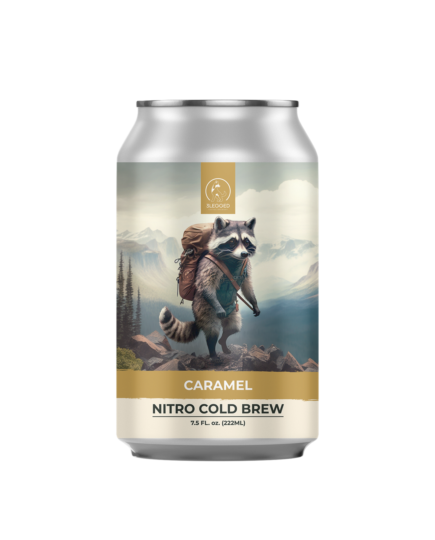 Caramel Nitro Cold Brew 3Legged Coffee Brewery