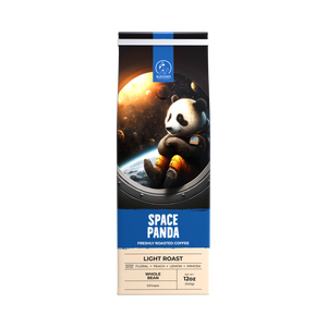Space Panda Light Roast Whole Beans 12oz Bag