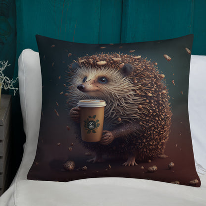 Hedgehog Large Premium Pillow