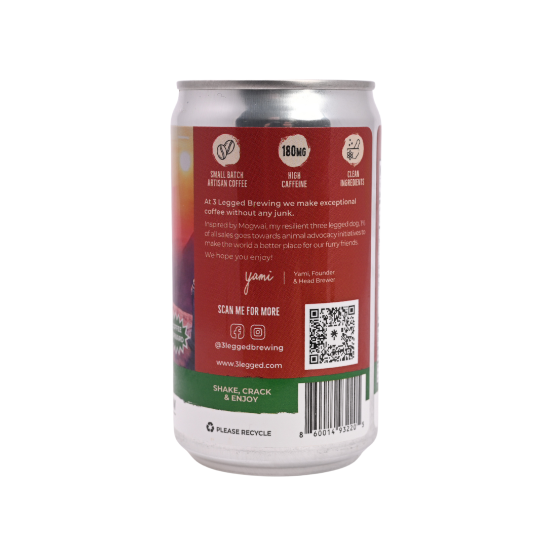 Decaf Black Unsweetened Nitro Cold Brew