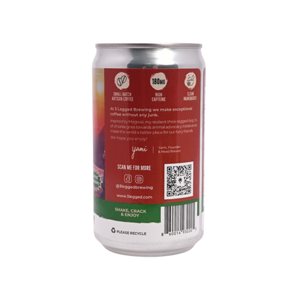 Decaf Black Unsweetened Nitro Cold Brew