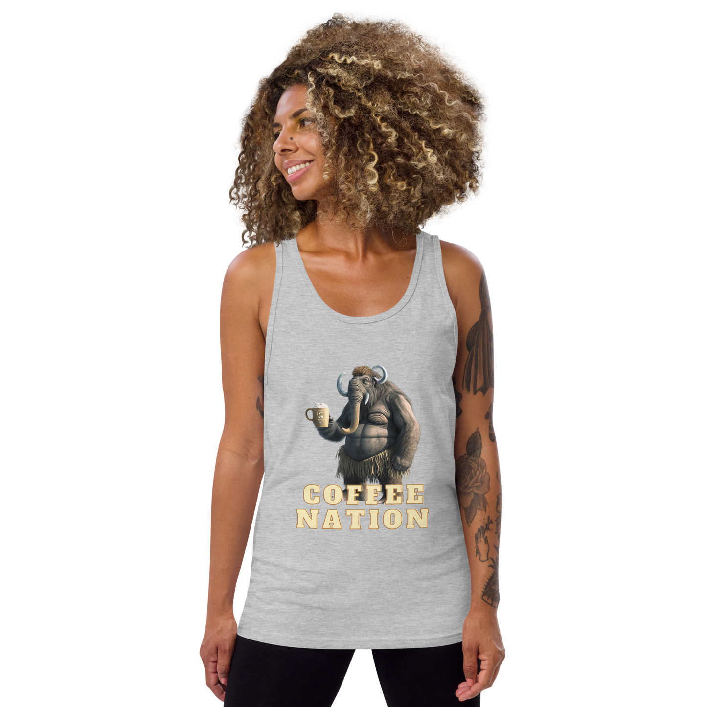 Mighty Mammoth Coffee Nation Tank Top