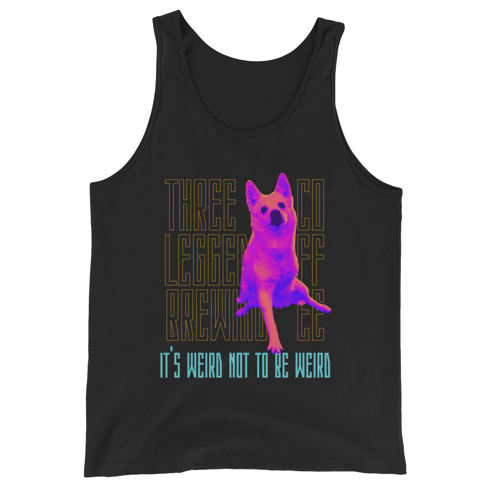 It's Weird Not To Be Weird Super Soft Tank Top