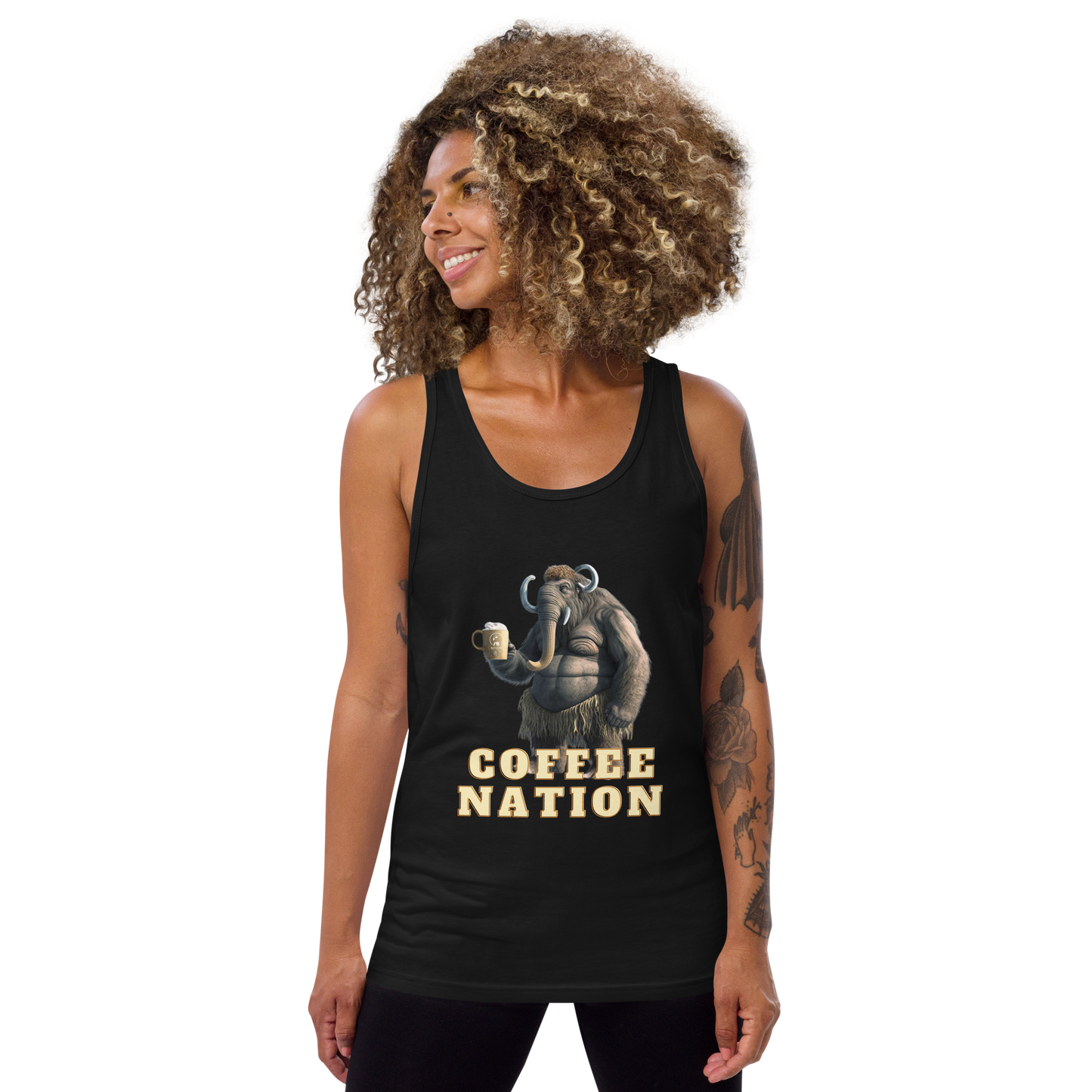 Mighty Mammoth Coffee Nation Tank Top