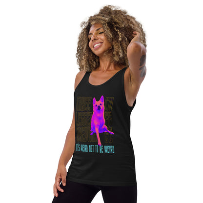 It's Weird Not To Be Weird Super Soft Tank Top