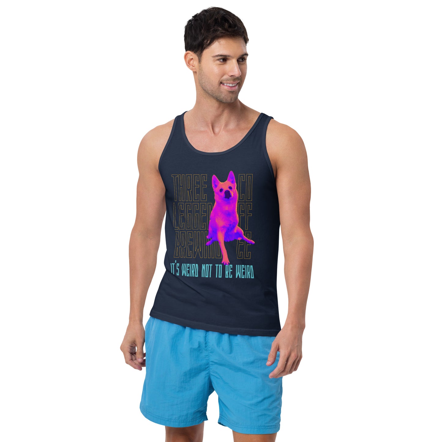 It's Weird Not To Be Weird Super Soft Tank Top