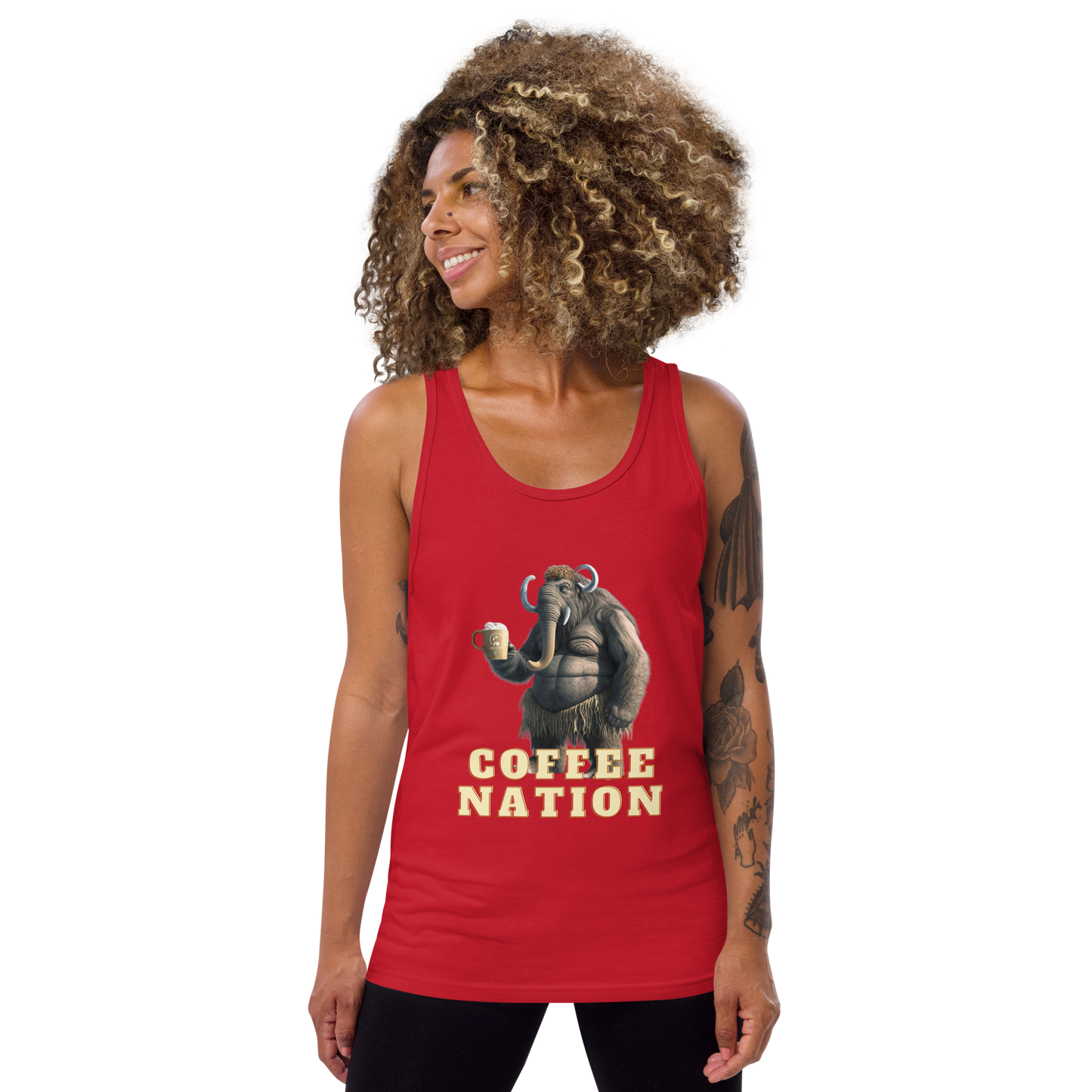 Mighty Mammoth Coffee Nation Tank Top